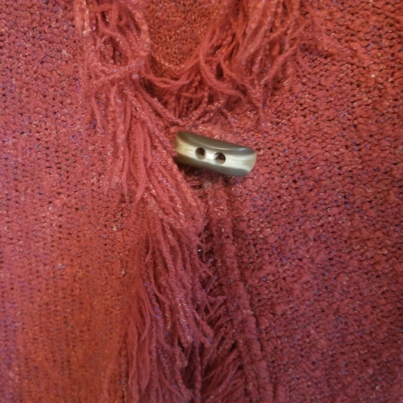 Rusty Tweed First Issue Sweater w/Fringe - Picture 4 of 4